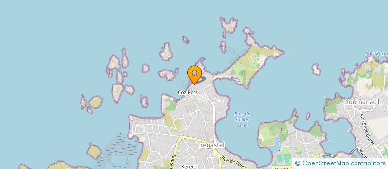 localisation de l'entreprise 447 474 123   TREGASTEL
