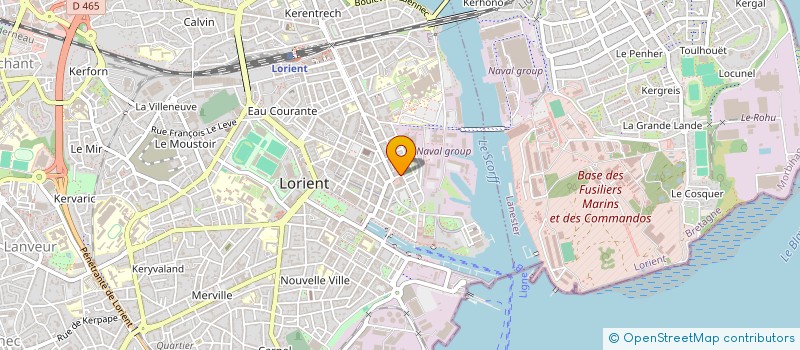 localisation de l'entreprise 447 509 258   LORIENT