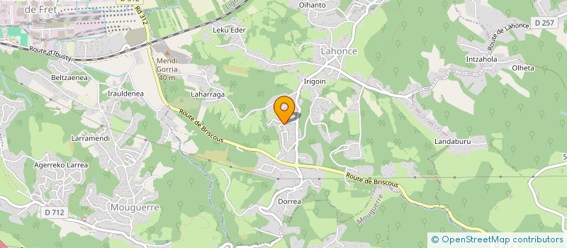 localisation de l'entreprise 447 556 408 à VILLENAVE-D'ORNON