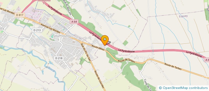 localisation de l'entreprise 447 559 055   SOUMOULOU