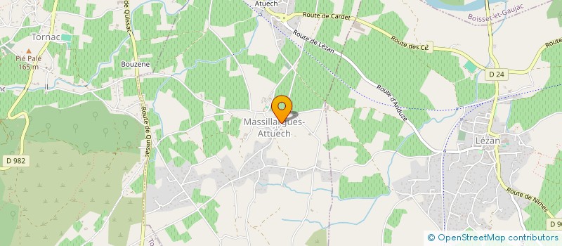 localisation de l'entreprise 447 561 564   SAINT-FELIX-DE-PALLIERES