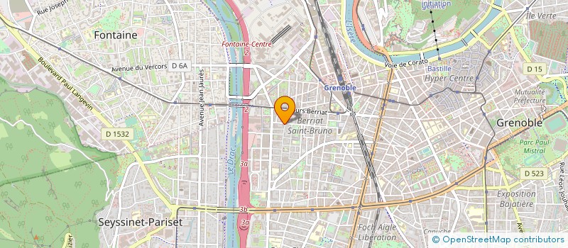 localisation de l'entreprise 447 600 107  à GRENOBLE