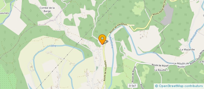 localisation de l'entreprise 447 607 151   BASSILLAC ET AUBEROCHE