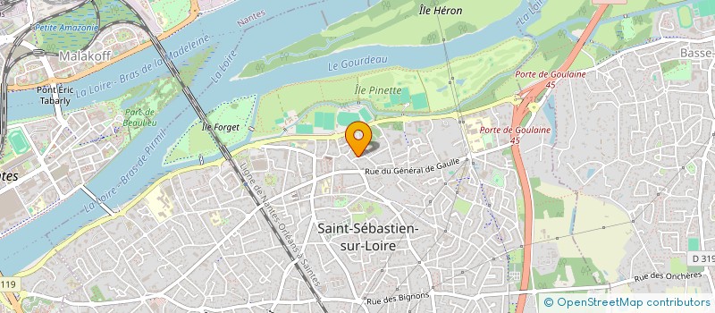 localisation de l'entreprise 447 684 804   NANTES