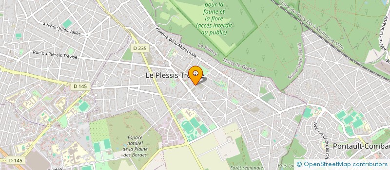 localisation de l'entreprise 447 729 336   TRENAL