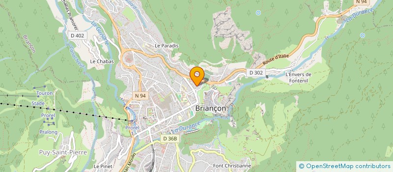 localisation de l'entreprise 447 740 689   BRIANCON