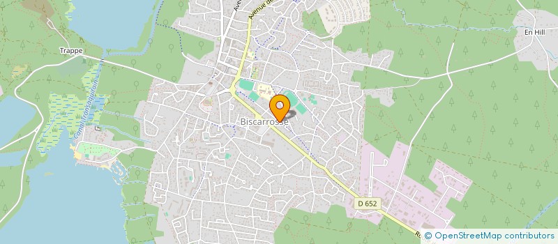 localisation de l'entreprise 447 744 806   BISCARROSSE