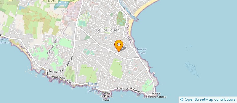 localisation de l'entreprise 447 762 212   LE POULIGUEN