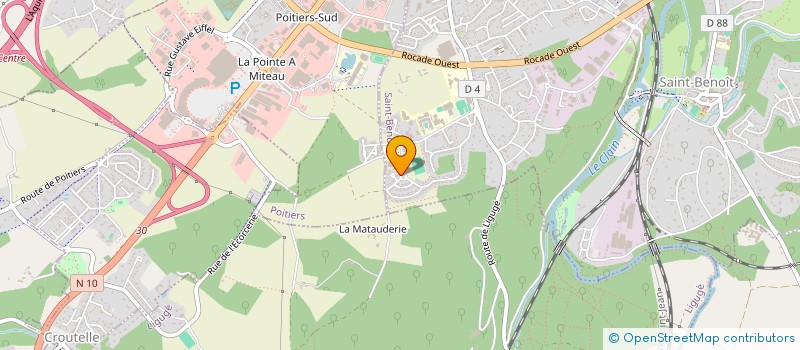 localisation de l'entreprise 447 767 732   POITIERS