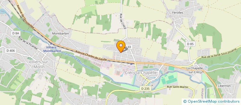 localisation de l'entreprise 447 791 617   CRECY-LA-CHAPELLE