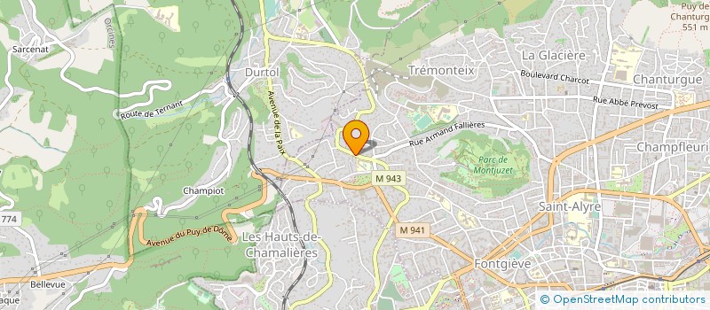 localisation de l'entreprise 447 792 763   CLERMONT-FERRAND