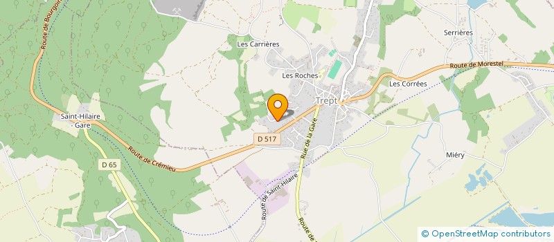 localisation de l'entreprise 447 820 598   TREPT