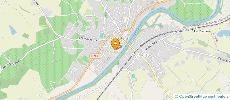 localisation de l'entreprise 447 845 165   RABASTENS
