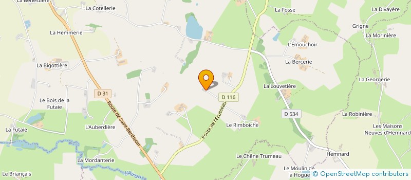 localisation de l'entreprise 447 909 441   SAINT-MARS-SUR-LA-FUTAIE