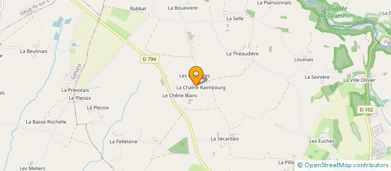 localisation de l'entreprise 447 933 318 à MEZIERES-SUR-COUESNON