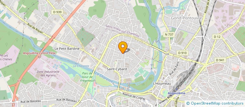 localisation de l'entreprise 447 943 994 à ANGOULEME