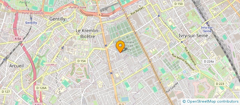 localisation de l'entreprise 448 026 948 à LE KREMLIN-BICETRE