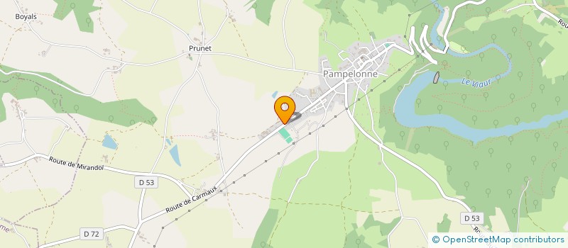 localisation de l'entreprise 448 030 767   PAMPELONNE