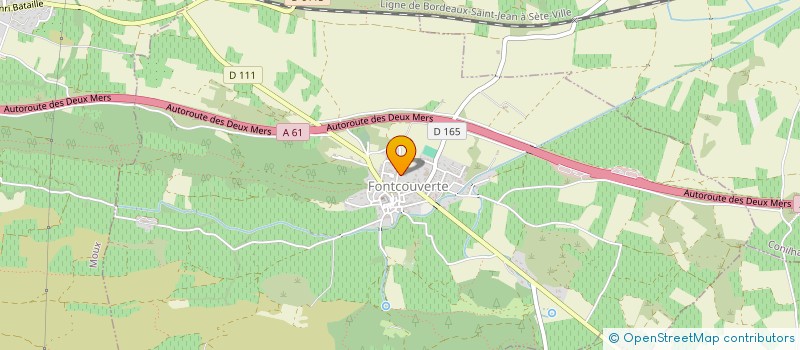 localisation de l'entreprise 448 058 420   FONTCOUVERTE