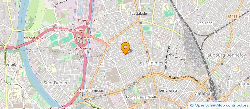 localisation de l'entreprise 448 065 573 à TOULOUSE