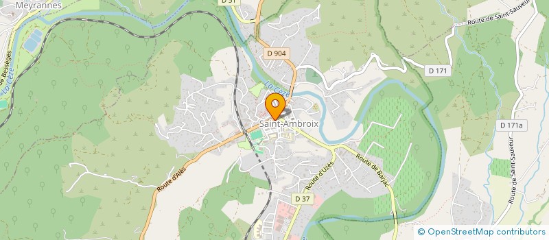 localisation de l'entreprise 448 073 874   SAINT-AMBROIX