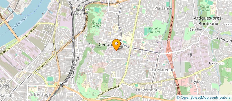 localisation de l'entreprise 448 126 052  à BLANQUEFORT