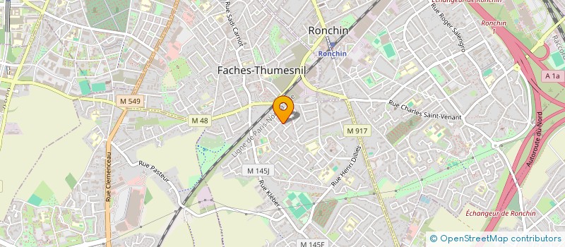 localisation de l'entreprise 448 162 313   FACHES-THUMESNIL