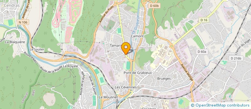 localisation de l'entreprise 448 257 329   SAINT-PRIVAT-DES-VIEUX