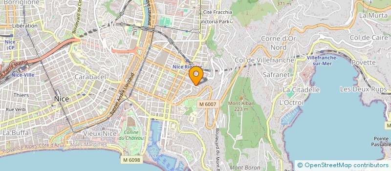 localisation de l'entreprise 448 268 979 à NICE