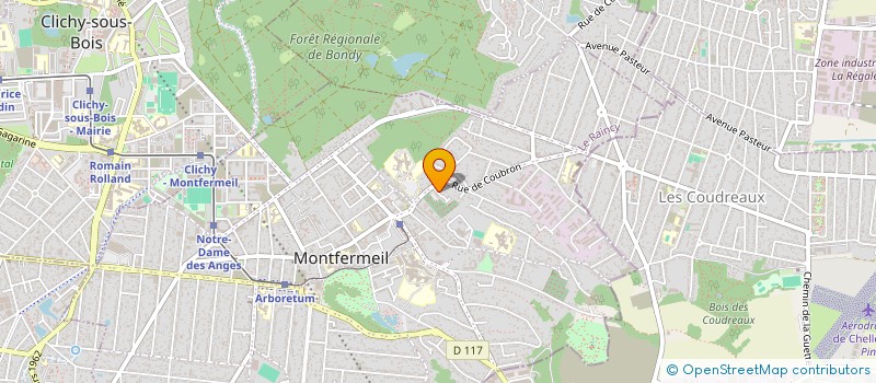 localisation de l'entreprise 448 273 482 à MONTFERMEIL