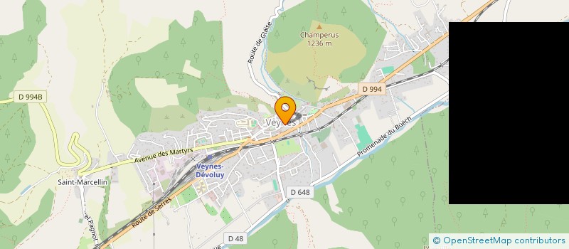 localisation de l'entreprise 448 275 909   VEYNES