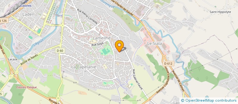 localisation de l'entreprise 448 286 104   CASTRES