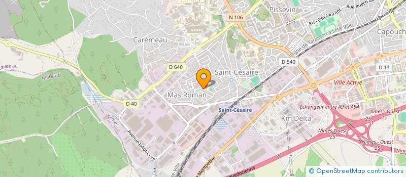 localisation de l'entreprise 448 287 599   NIMES