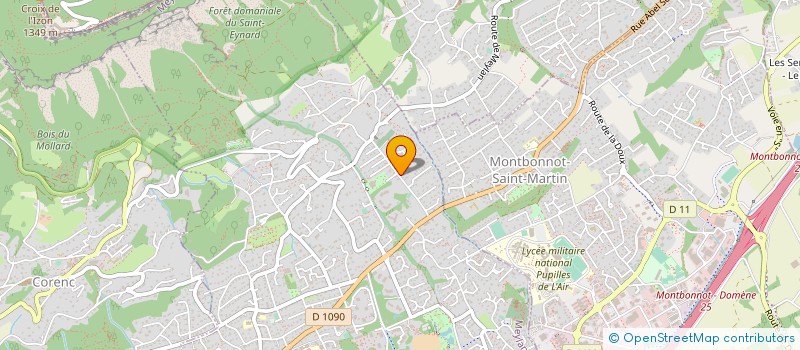 localisation de l'entreprise 448 347 765  à LE VERSOUD