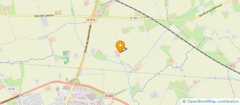 localisation de l'entreprise 448 397 802   HAZEBROUCK