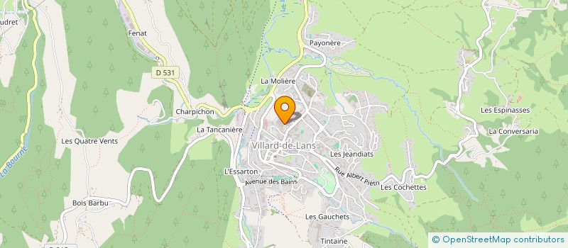localisation de l'entreprise 448 419 283 à VILLARD-DE-LANS