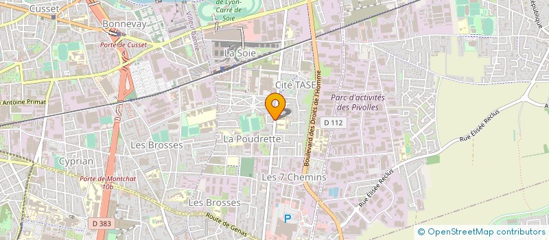 localisation de l'entreprise 448 443 275   VAULX-EN-VELIN