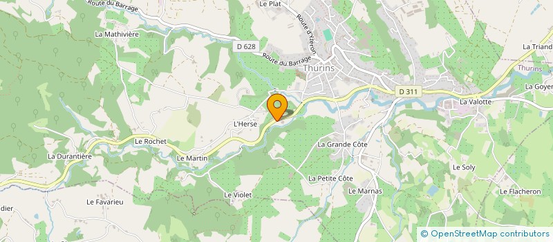 localisation de l'entreprise 448 447 482   RONTALON