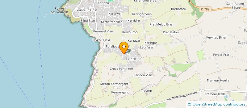 localisation de l'entreprise 448 456 178   CLOHARS-CARNOET