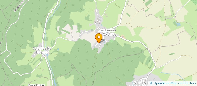 localisation de l'entreprise 448 489 369   DAMBENOIT-LES-COLOMBE