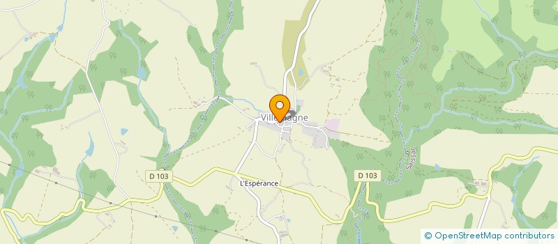 localisation de l'entreprise 448 500 231   SAISSAC