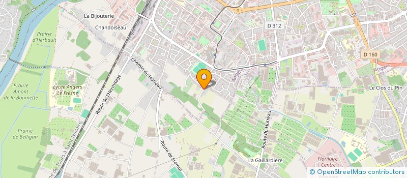 localisation de l'entreprise 448 511 402  à ANGERS