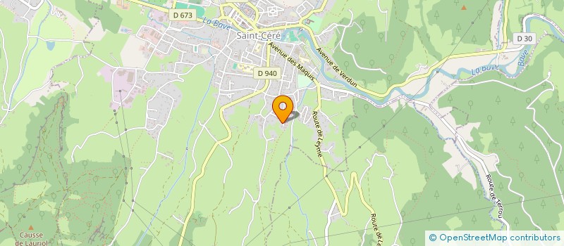 localisation de l'entreprise 448 536 060   SAINT-CERE