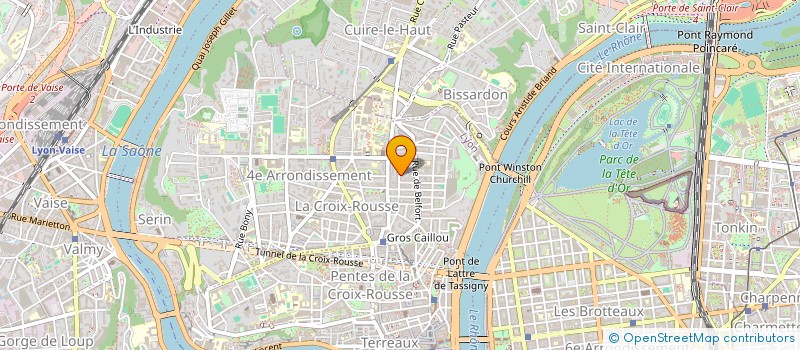 localisation de l'entreprise 448 596 486   CALUIRE-ET-CUIRE