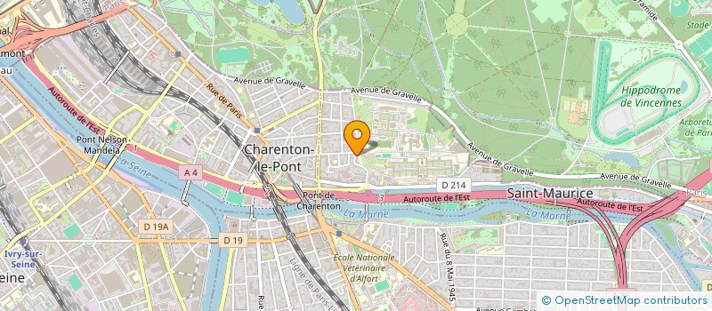 localisation de l'entreprise 448 684 100 à ALFORTVILLE