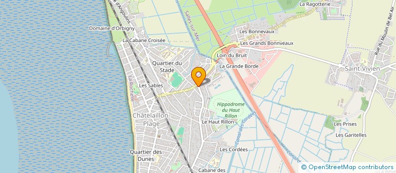 localisation de l'entreprise 448 701 557   MONTROY