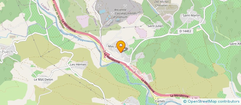 localisation de l'entreprise 448 709 923 à LE BOSC