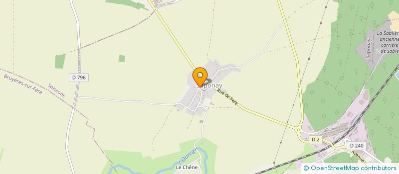 localisation de l'entreprise 448 781 492   SAPONAY