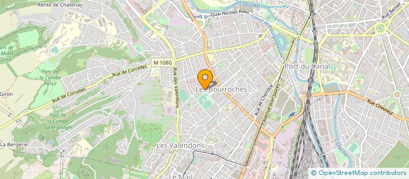 localisation de l'entreprise 448 810 929  à CHENOVE