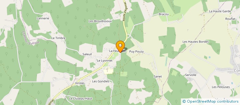 localisation de l'entreprise 448 816 009 à BERGERAC